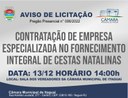 Aviso de Licitação: Pregão Presencial 006/2022 - Finalizado