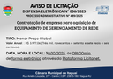Aviso de Contratação Direta: Dispensa Eletrônica 006/2025 Aviso de Contratação Direta: Dispensa Eletrônica 006/2025
