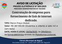 Aviso de Licitação: Pregão Eletrônico 005/2025 Aviso de Licitação: Pregão Eletrônico 005/2025