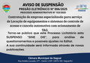 Aviso de Licitação: Pregão Eletrônico 006/2025 Aviso de Licitação: Pregão Eletrônico 006/2025