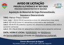 Aviso de Licitação: Pregão Eletrônico 007/2025