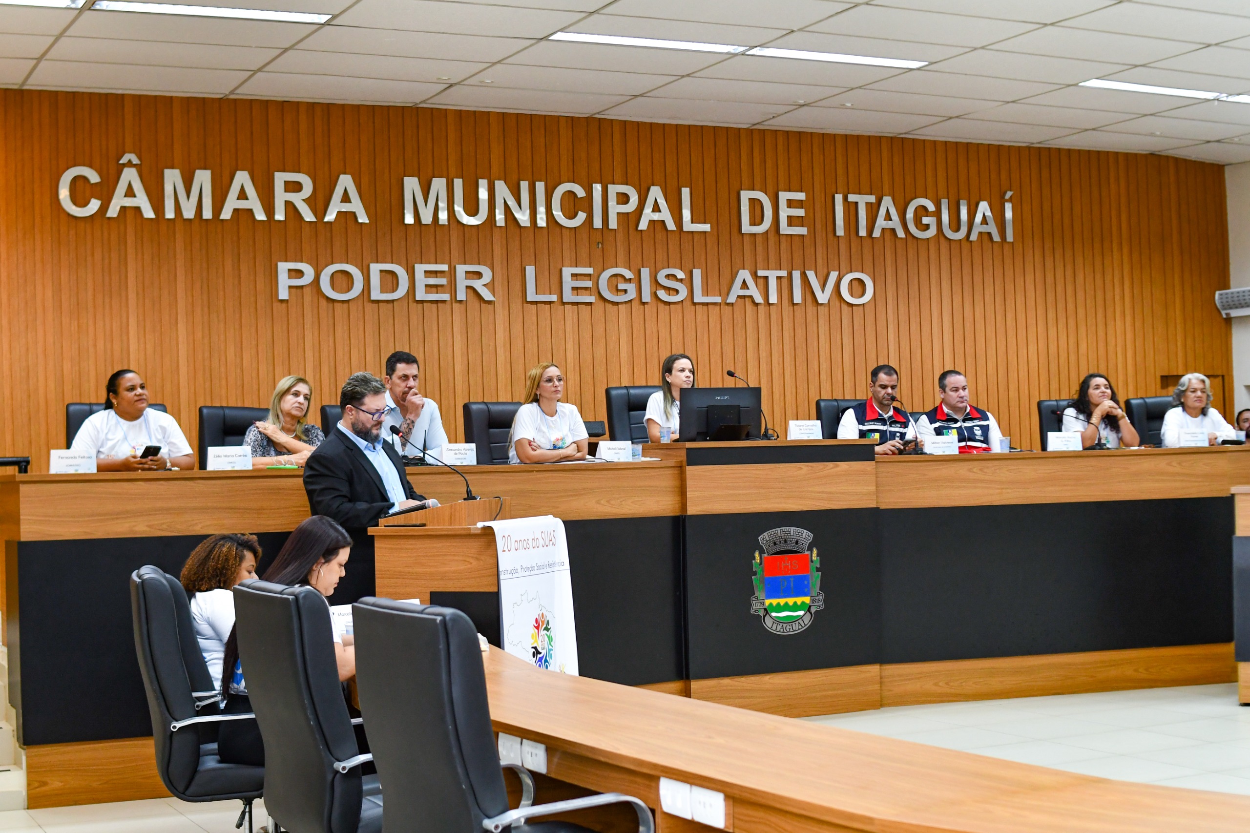 CÂMARA DE ITAGUAÍ RECEBE A XV CONFERÊNCIA MUNICIPAL DE ASSISTÊNCIA SOCIAL