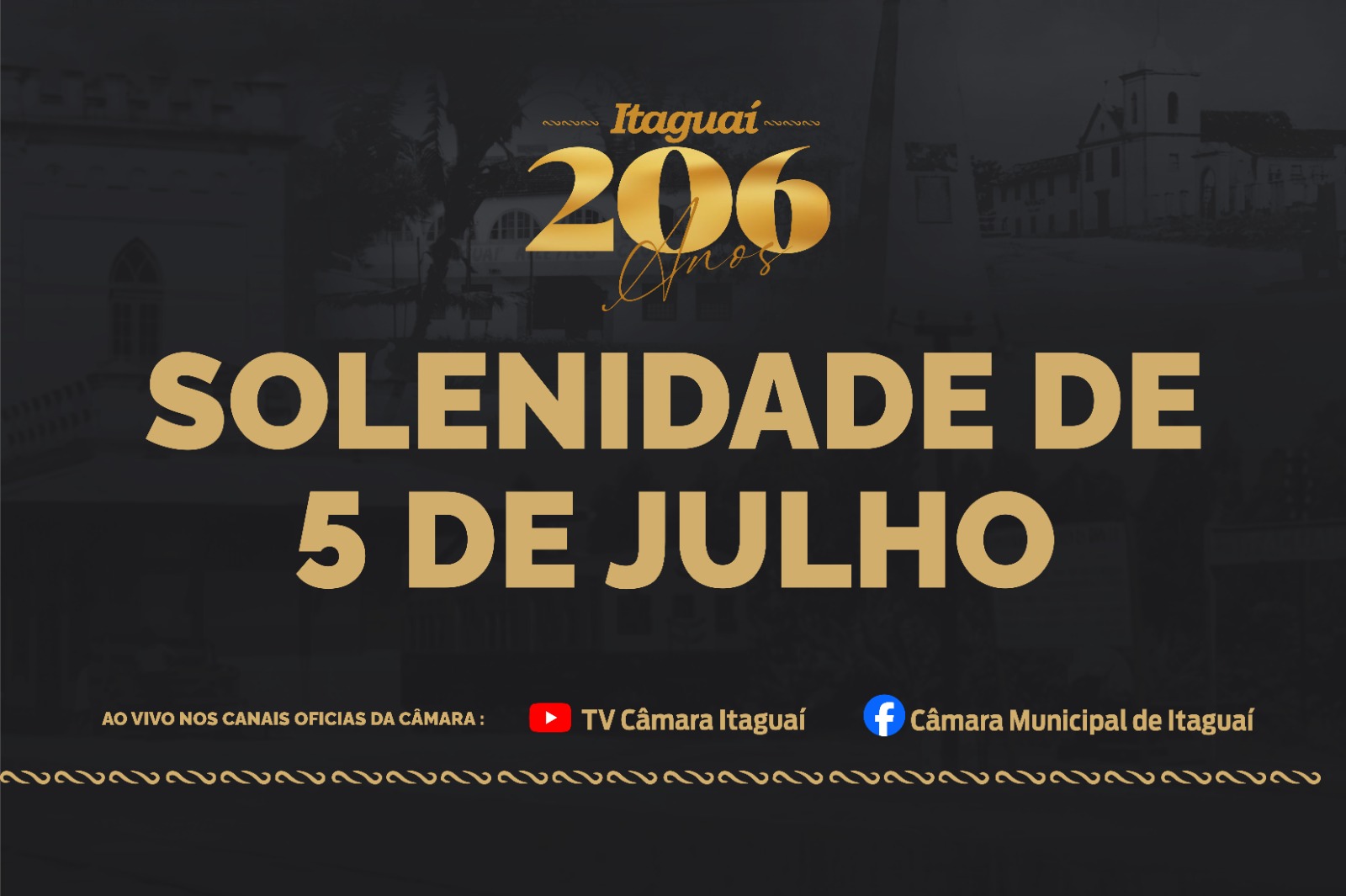 Câmara Municipal prepara a Solenidade em comemoração aos 206 anos de Itaguaí