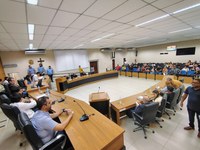 CÂMARA REALIZA 3ª SESSÃO ORDINÁRIA COM A PRESENÇA DO EXECUTIVO MUNICIPAL