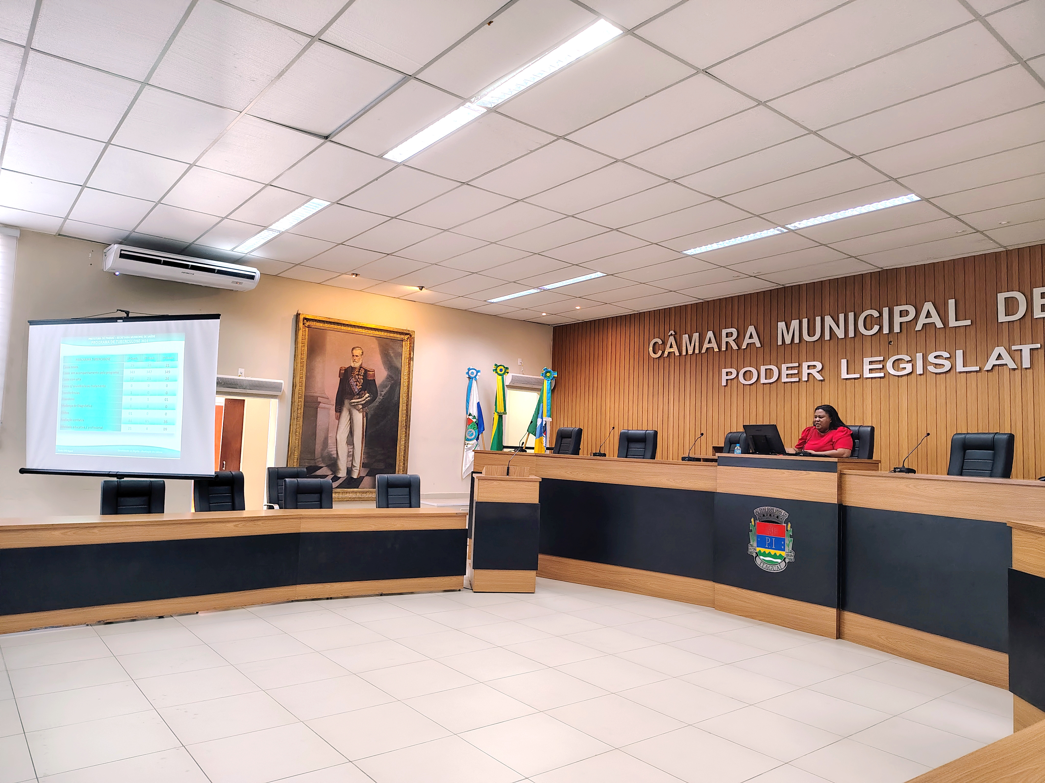 CÂMARA RECEBE AUDIÊNCIA PÚBLICA PARA PRESTAÇÃO DE CONTAS DA SAÚDE REFERENTE AO 3º QUADRIMESTRE DE 2024