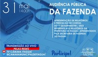 CMI irá transmitir Audiência Pública da Fazenda 