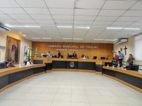 PLENÁRIO DÁ AS BOAS-VINDAS AO NOVO VEREADOR, VALTINHO ALMEIDA 