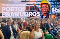 PORTO DE ITAGUAÍ: LEGISLATIVO PRESENTE NA CERIMÔNIA QUE TEVE PARTICIPAÇÃO DO PRESIDENTE LULA
