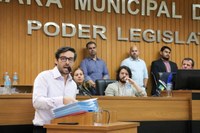 PRESIDENTE HAROLDO JESUS PRESTA CONTAS SOBRE MANDATO INTERINO NA PREFEITURA DE ITAGUAÍ