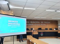 SECRETARIA DE EDUCAÇÃO REALIZA REUNIÃO INAUGURAL DO ANO LETIVO 2025 NA CÂMARA MUNICIPAL